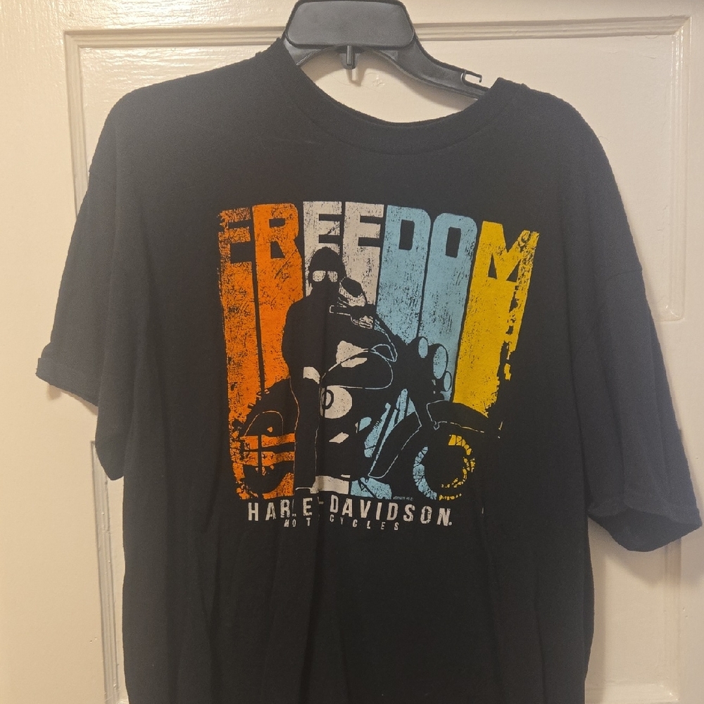 Harley-Davidson Black Freedom Rider Tee